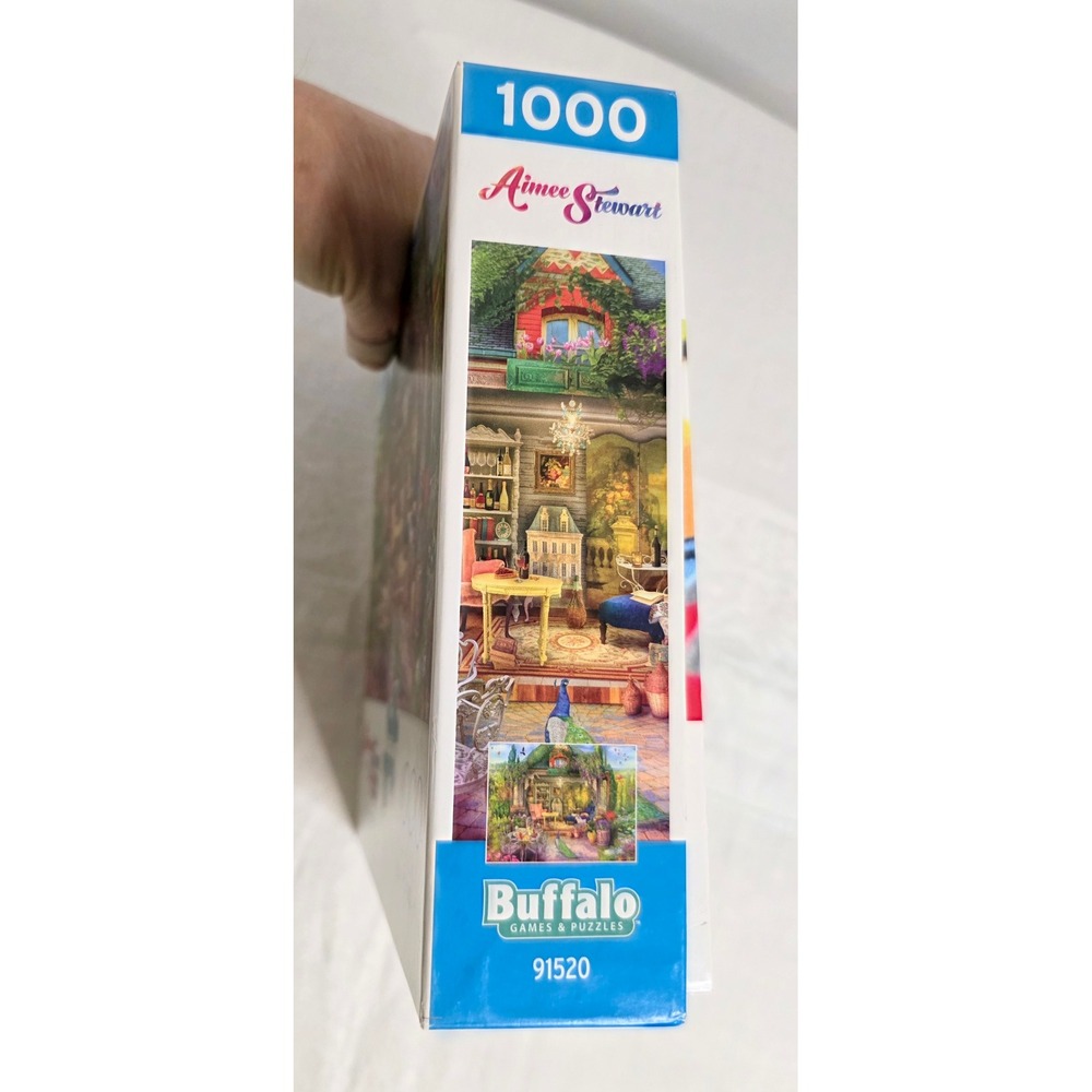 Buffalo Games Aimee Stewart Wine Country Escape 1000 Piece Jigsaw Puzzle 91520 - Picture 2 of 3
